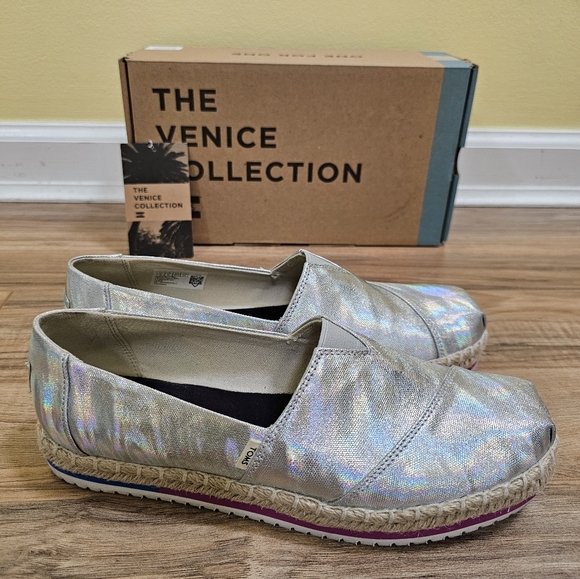 Toms Shoes - TOMS Alpargata Silver